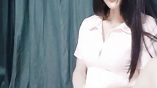 男の娘オナニ－Japanese crossdresser taunting3