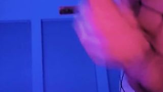 Goth Inked She-Creature Milks Off and Jizzes FIRM