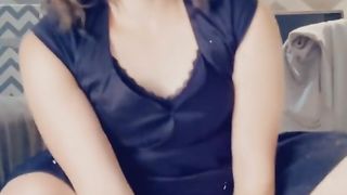 Femboy salivates and jizzes