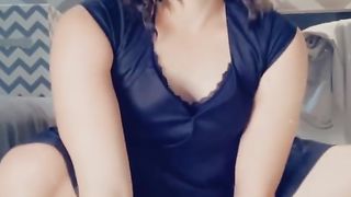 Femboy salivates and jizzes