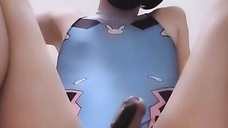 Sissy Femboy Railing Fuck Stick and Jizm Madzmoto Sun