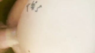 Crossdressers Smoking Fuck-Fest With Giant Facial Cumshot