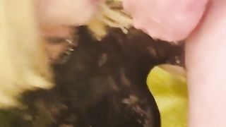 Crossdressers Smoking Fuck-Fest With Giant Facial Cumshot