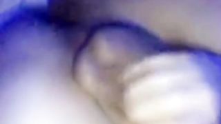 Dumb sissy dolled up jacking her manmeat