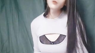 男の娘オナニ－ Asian crossdresser taunting2