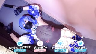 【Genchin Impact】✨Ganyu Cosplayer get Banged, Chinese manga porn anime crossdresser costume play ten