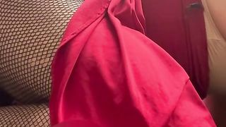 CD screwed on the restaurant floor