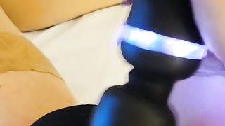 Using my Lovense Domi on my woman cock thru my underpants until I jizz xoxo