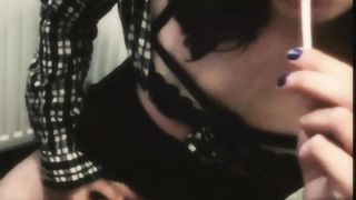 TRANS MASS EJACULATION – 250 ml NUT NECTAR ON BOOBIES