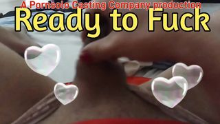 Red-Hot White Ginger-Haired Transgender Princess wanking