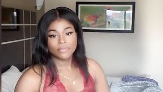 Fat Saucy Caboose Opening Up Broad Trans BIG BLACK COCK