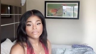 Fat Saucy Caboose Opening Up Broad Trans BIG BLACK COCK