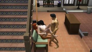 2 transgender princesses screw him rock hard