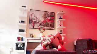 Sissy Crossdresser Deep Assfuck Have Fun & Encaged Sissygasms