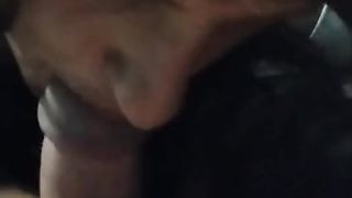 And again, lewd t-model Cum1ra gives a oral and again she has someone's trouser snake in her jaws