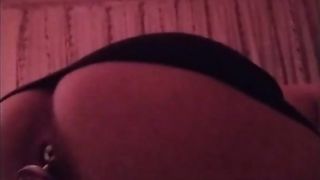 GINORMOUS CABOOSE DITZY SISSY HOMOSEXUAL wrings an assfuck ass-plug out of herselff