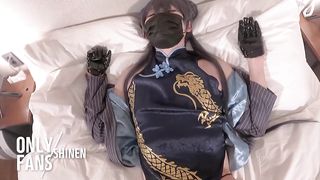 【Blue Archive】✨Kisaki Cosplayer get Poked, Asian manga porn anime crossdresser costume play 8