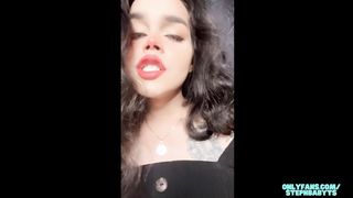 Splendid Latina Trans Dame Demonstrates off her Full Salute in Ultra-Cute Undergarments