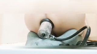 sissy giant faux-cock