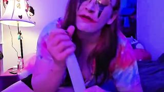 Trans Clowngirl Gets Freaky With a Balloon