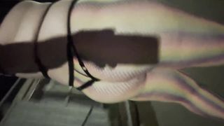 sissy super-bitch heads for a walk