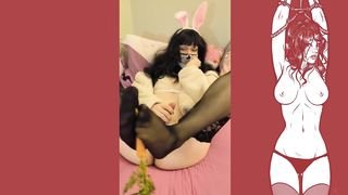 TRANS WEDNESDAY, DICKGIRL BUNNY, AND MORE! (DEEP-THROATING, PEGGING, RESTRAIN BONDAGE)