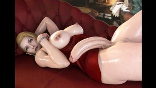 Final Wish - Scarlet has a Highly Ample Beefstick - Hermaphroditism Parody