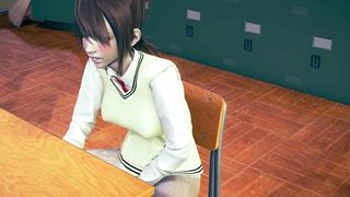 futa gal secret fapping off in the college