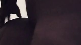 DEEP THROATING AND GETTING RAVAGED BY WHITE DAD