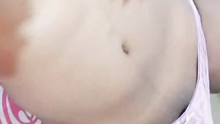 Ideal little clitty chinese t-girl in fresh undergarments