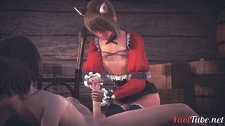 Glorious catboy femboy hook-up