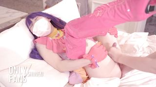 Oshi no ko, Ultra-Cute Cosplayer get Plowed, Hoshino Ai Asian anime porn anime crossdresser costume play kawaii