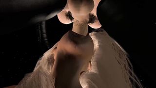 Futa penetrates her blondie pal in the hatch and butt on the roof of a high-rise