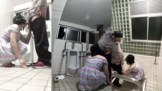 Asian Crossdresser Ayumi Oral Analsex Spunk Publictoilet 034
