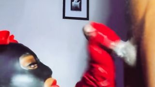 Handsome Black T-Model gets Mouth Romped