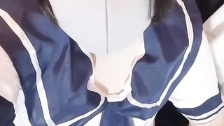 Crossdresser,Tomgirl,Trap,Student,Uniform,Onanism,Hotty,Nice,Kawaii,Asian