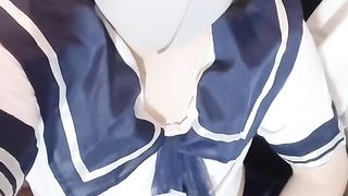 Crossdresser,Tomgirl,Trap,Student,Uniform,Onanism,Hotty,Nice,Kawaii,Asian
