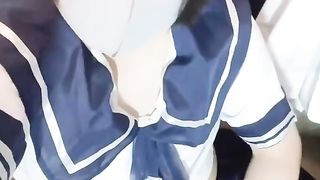 Crossdresser,Tomgirl,Trap,Student,Uniform,Onanism,Hotty,Nice,Kawaii,Asian