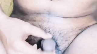 Feminization sissy self plow by fake penis and ass-plug