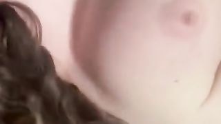 White TRANSSEXUAL takes BIG BLACK COCK