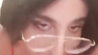 Indian Sissy Crossdressing Biotch Daughter Selena Sausages Throating Father Weenie Sissy Oral Pleasure Transgender Princess