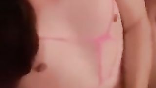 Crossdresser Juvia is gettin poked untill she spunks