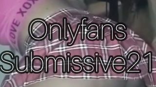 She-Male chaser gets leaned over and cummed in