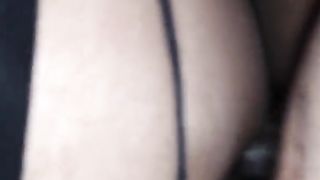 mi me coge en hotel, sexo ass fucking con medias y llena el condon