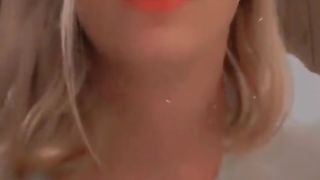 Tgirl Undresses and Exposes Her Female Wood