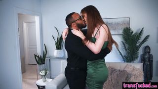 Black guy fucked hot shemale Gracie Jane