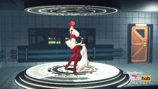 She enjoys being a secret superslut. Sci-fi doll android nails firm a big-chested female