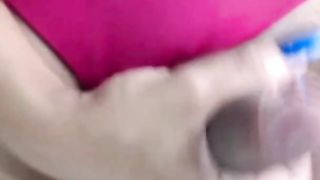 Flapping my she-male man sausage for you - Woke up sensing jaw-dropping already