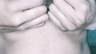 Lil man meat sissy feminized, undress, nip have fun and penetrated on web cam