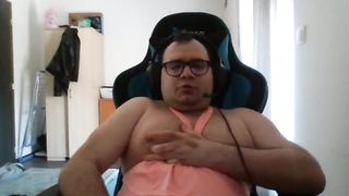 Super-Cute Tranny's Sloppy Desires About Her Step-Brother! Solo getting off!